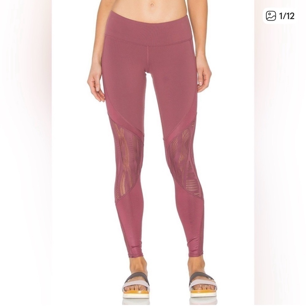 ALO Yoga Mauve Vitality Leggings